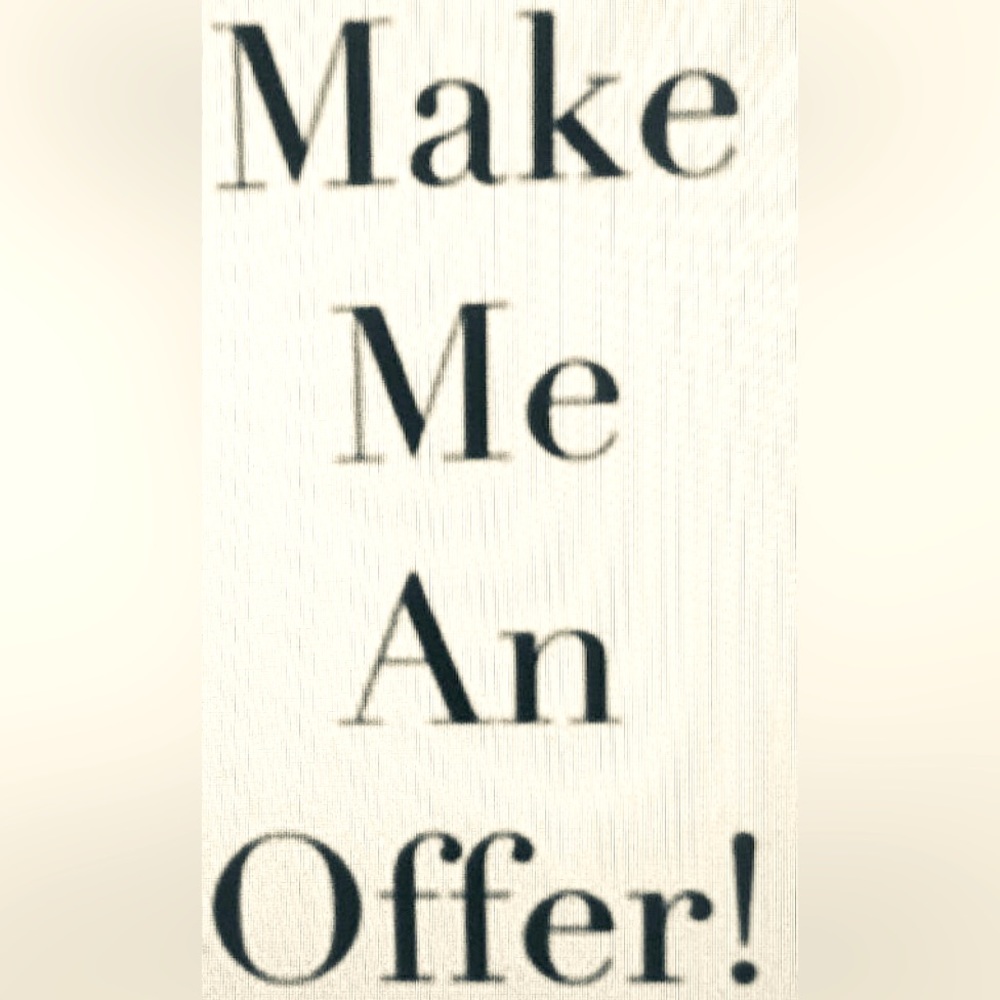 Make me an offer